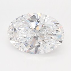 Diament laboratoryjny bezbarwny szlif owalny, 1.51ct, VVS1, D, IGI LG739598573