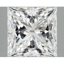 Diament laboratoryjny bezbarwny szlif princess, 2.57ct, VVS2, D, IGI LG737567585