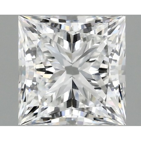 Diament laboratoryjny bezbarwny szlif princess, 1.57ct, VVS2, D, IGI LG737586402