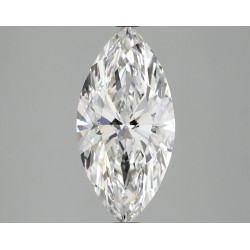 Diament laboratoryjny bezbarwny markiza, 2.97ct, VVS2, F, IGI LG737575473