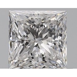 Diament szlif princess, 0.7ct, SI1, D, GIA 7421717788