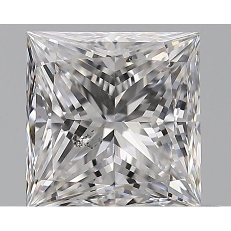 Diament szlif princess, 0.7ct, SI1, D, GIA 7421717788