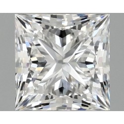 Diament laboratoryjny bezbarwny szlif princess, 1.57ct, VVS2, D, IGI LG737579252