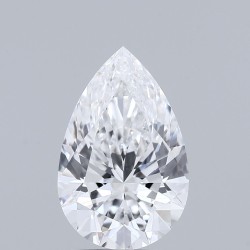 Diament laboratoryjny bezbarwny szlif gruszkowy, 2.09ct, VVS2, D, GIA 1535285710