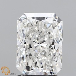 Diament laboratoryjny bezbarwny radiant, 2.09ct, VVS2, F, IGI LG621498289