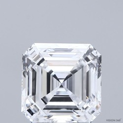 Diament laboratoryjny bezbarwny Asscher, 2.09ct, VVS1, D, IGI LG718510140