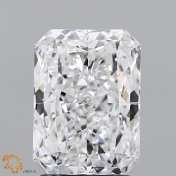 Diament laboratoryjny bezbarwny radiant, 2.09ct, VVS1, D, IGI LG627412316