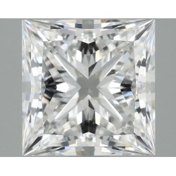Diament laboratoryjny bezbarwny szlif princess, 2.06ct, VVS2, D, IGI LG702591690