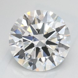 Diament laboratoryjny bezbarwny szlif okrągły, 2.01ct, IF, D, IGI LG739554175