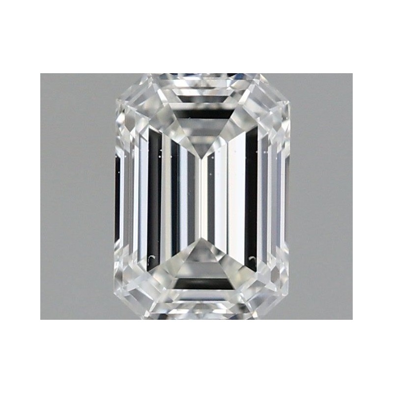 Diament szlif szmaragdowy, 0.4ct, SI1, H, GIA 6531396289