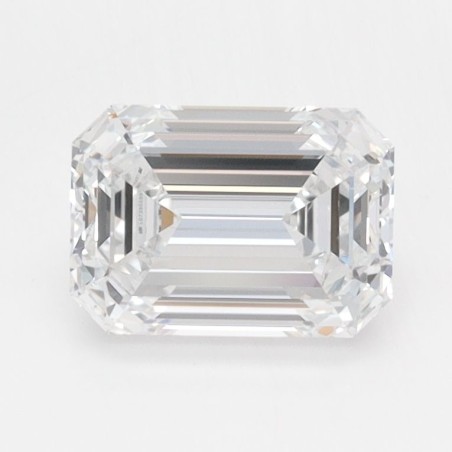 Diament laboratoryjny bezbarwny szlif szmaragdowy, 1.46ct, IF, D, IGI LG739559979