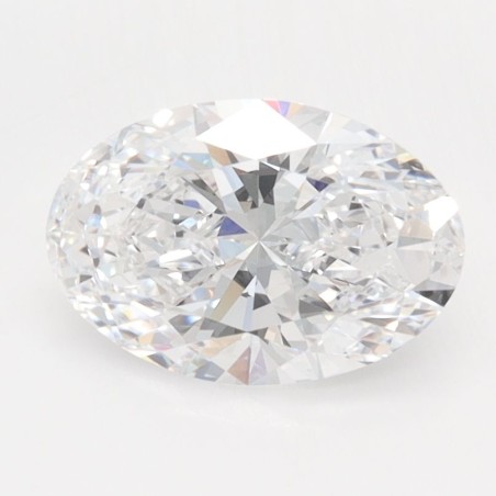 Diament laboratoryjny bezbarwny szlif owalny, 1.55ct, VVS1, D, IGI LG739598524