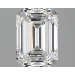 Diament laboratoryjny bezbarwny szlif szmaragdowy, 2.09ct, VVS2, E, IGI LG737557102