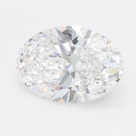 Diament laboratoryjny bezbarwny szlif owalny, 1.58ct, VVS1, D, IGI LG739586826