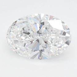 Diament laboratoryjny bezbarwny szlif owalny, 1.54ct, VVS2, D, IGI LG655445571
