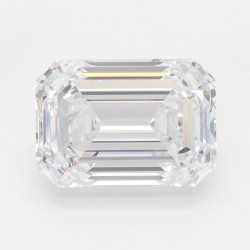 Diament laboratoryjny bezbarwny szlif szmaragdowy, 2.01ct, IF, D, IGI LG739559991