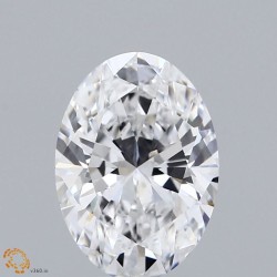 Diament laboratoryjny bezbarwny szlif owalny, 2.1ct, VVS1, D, GIA 6501737349