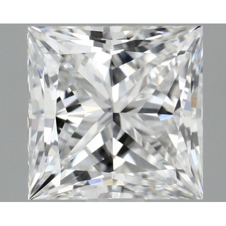 Diament laboratoryjny bezbarwny szlif princess, 1.53ct, VVS2, D, IGI LG696540917