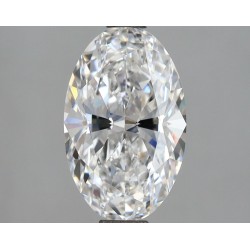 Diament laboratoryjny bezbarwny szlif owalny, 2.03ct, VVS2, D, IGI LG741573805