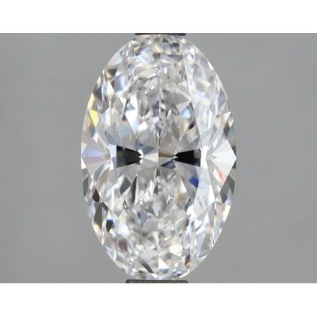 Diament laboratoryjny bezbarwny szlif owalny, 2.03ct, VVS2, D, IGI LG741573805