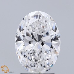 Diament laboratoryjny bezbarwny szlif owalny, 2.09ct, VVS1, D, IGI LG725519280