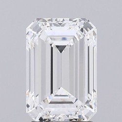 Diament laboratoryjny bezbarwny szlif szmaragdowy, 2.53ct, VVS2, E, GIA 1232434940