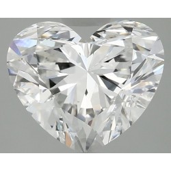 Diament laboratoryjny bezbarwny serce, 2.95ct, VVS2, E, IGI LG695525569