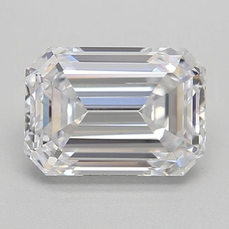 Diament laboratoryjny bezbarwny szlif szmaragdowy, 1.09ct, VVS2, D, IGI LG618401994