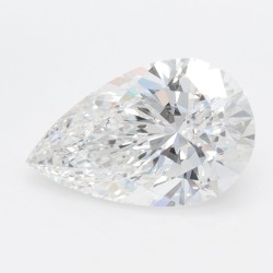 Diament laboratoryjny bezbarwny szlif gruszkowy, 1.55ct, VVS1, D, IGI LG739529577