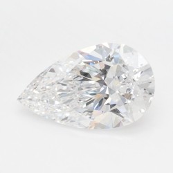 Diament laboratoryjny bezbarwny szlif gruszkowy, 1.22ct, VVS2, D, IGI LG739546500