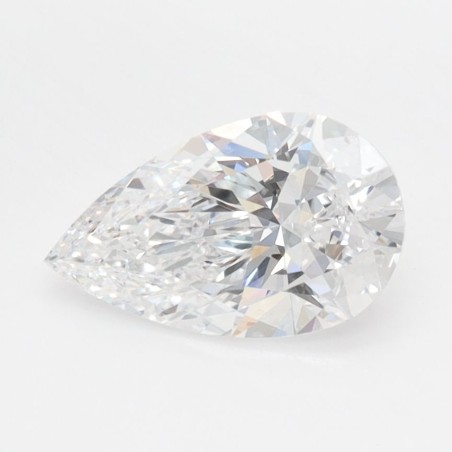 Diament laboratoryjny bezbarwny szlif gruszkowy, 1.22ct, VVS2, D, IGI LG739546500