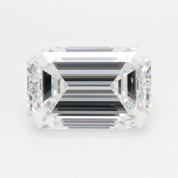 Diament laboratoryjny bezbarwny szlif szmaragdowy, 1.53ct, VVS1, D, IGI LG739586891