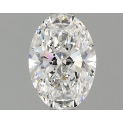 Diament laboratoryjny bezbarwny szlif owalny, 0.96ct, VVS2, E, IGI LG671498325