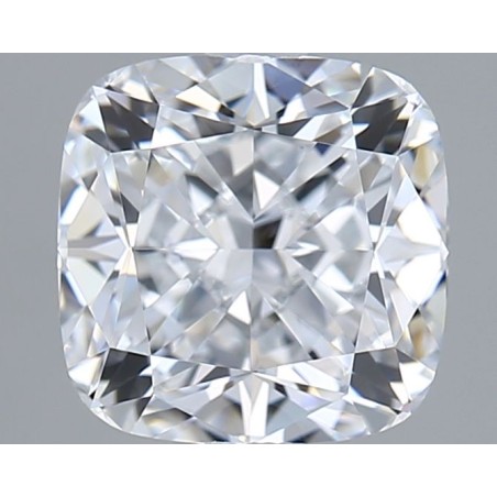 Diament laboratoryjny bezbarwny szlif poduszkowy brylantowy, 2.01ct, VVS2, D, GIA 1539323125