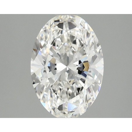 Diament laboratoryjny bezbarwny szlif owalny, 2.1ct, VVS2, F, IGI LG737546656