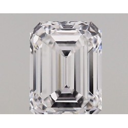 Diament laboratoryjny bezbarwny szlif szmaragdowy, 1.19ct, VVS2, D, IGI LG743540500