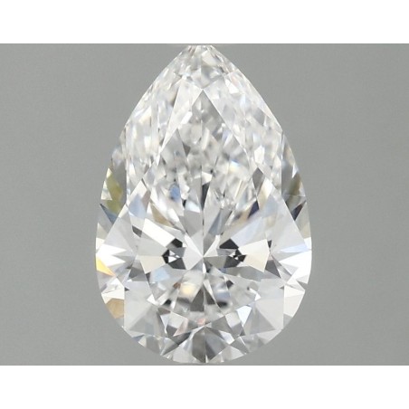 Diament laboratoryjny bezbarwny szlif gruszkowy, 1.56ct, VVS2, D, IGI LG689576987
