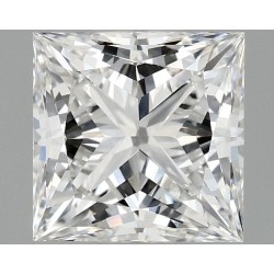 Diament laboratoryjny bezbarwny szlif princess, 1.53ct, VVS2, E, IGI LG707520754