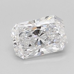 Diament laboratoryjny bezbarwny radiant, 1.07ct, IF, D, IGI LG739561146