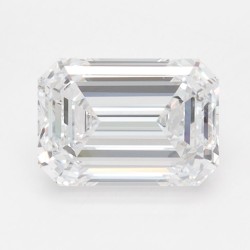 Diament laboratoryjny bezbarwny szlif szmaragdowy, 1.53ct, VVS1, D, IGI LG739598591