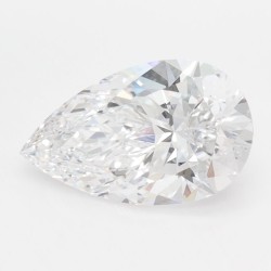 Diament laboratoryjny bezbarwny szlif gruszkowy, 1.59ct, VVS1, D, IGI LG739598546