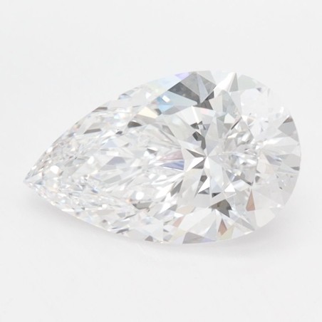 Diament laboratoryjny bezbarwny szlif gruszkowy, 1.59ct, VVS1, D, IGI LG739598546