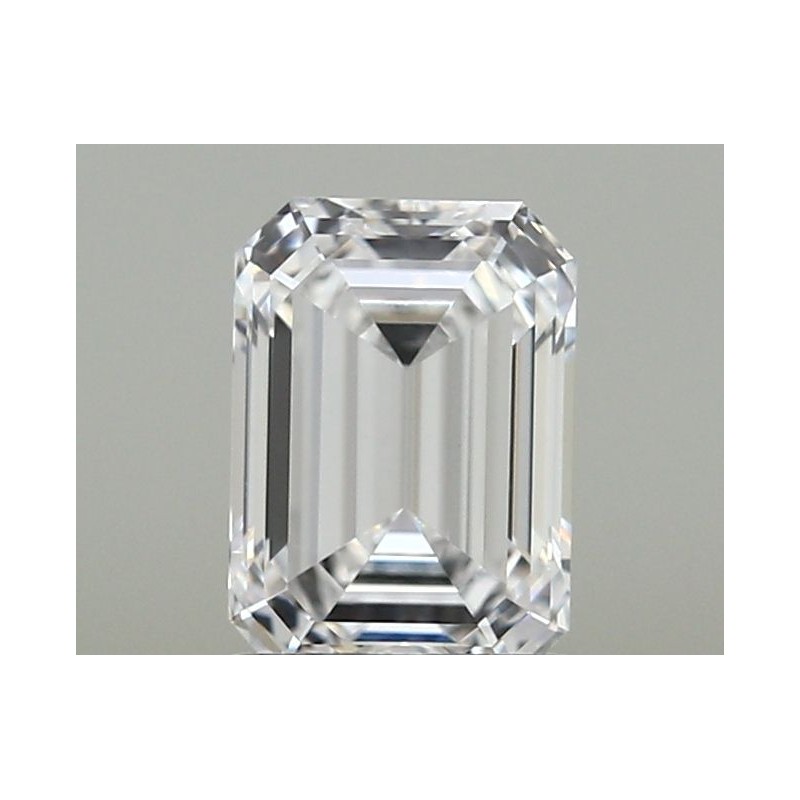 Diament laboratoryjny bezbarwny szlif szmaragdowy, 1.18ct, VVS2, D, IGI LG732553296