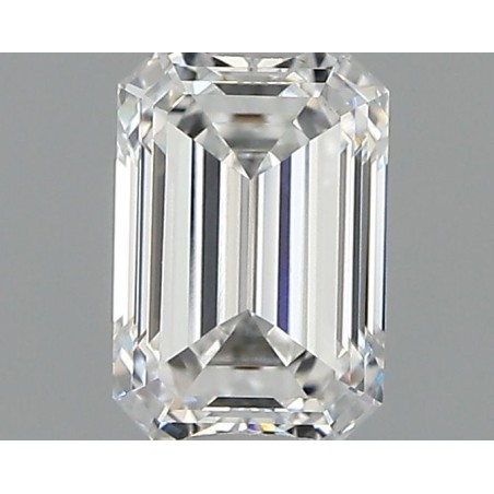 Diament laboratoryjny bezbarwny szlif szmaragdowy, 1.18ct, VVS2, E, IGI LG735591021