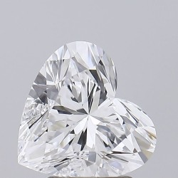 Diament laboratoryjny bezbarwny serce, 2.76ct, VVS1, D, IGI LG592320739