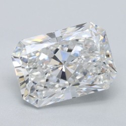 Diament laboratoryjny bezbarwny radiant, 1.35ct, IF, E, IGI LG564354983
