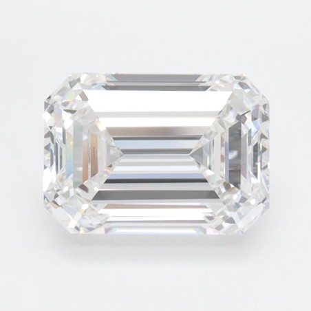 Diament laboratoryjny bezbarwny szlif szmaragdowy, 2.02ct, IF, D, IGI LG741524354