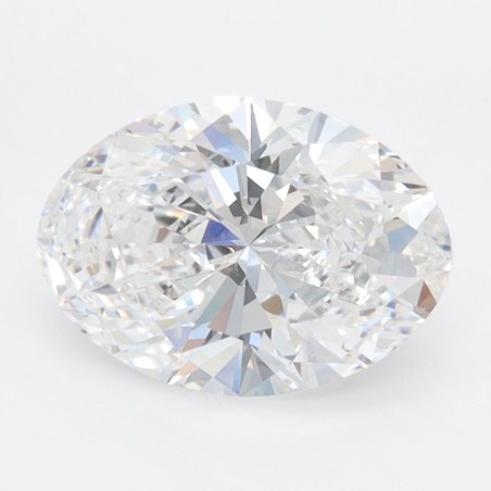 Diament laboratoryjny bezbarwny szlif owalny, 2.07ct, VVS1, D, IGI LG741524225