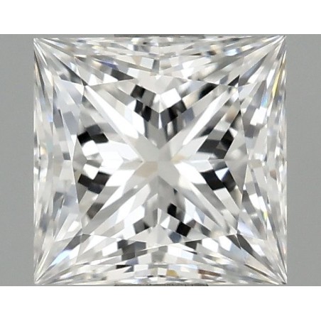 Diament laboratoryjny bezbarwny szlif princess, 1.04ct, VVS2, E, IGI LG720514454