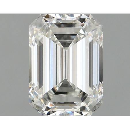 Diament laboratoryjny bezbarwny szlif szmaragdowy, 0.96ct, VVS2, F, IGI LG671496315
